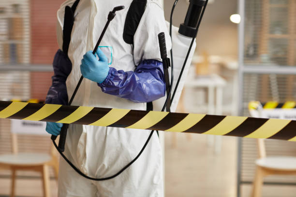 Professional Sewage Cleanup technician working in Riverdale, GA